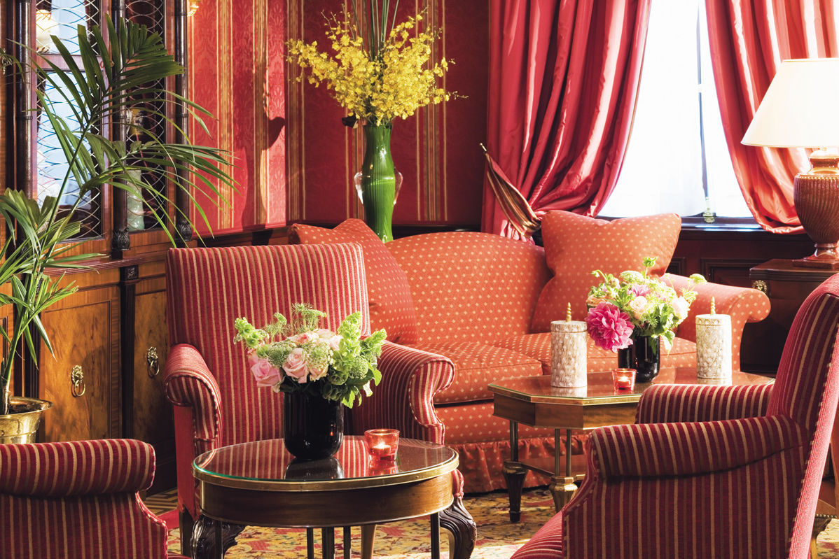 La Demeure Montaigne Hotel Párizs Beltér fotó The hotel's lobby