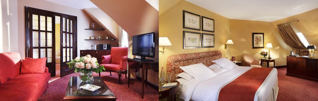La Demeure Montaigne Hotel Párizs Kültér fotó A suite at the hotel